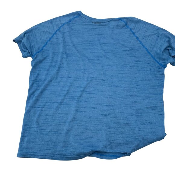 Under Armour Heatgear Blue Loose Fit Short Sleeve Shirt 2XL Mens - Picture 4 of 4